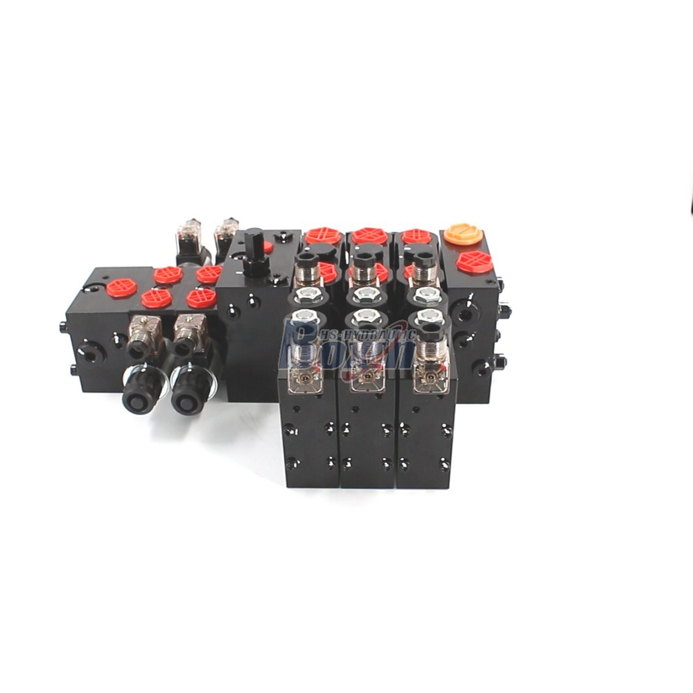 6 Spool Sectional Directional Control Valve DCV100E DCV58 Series main image